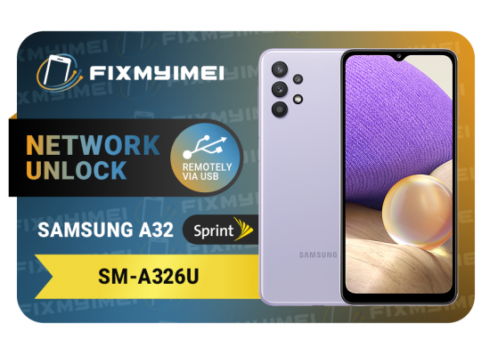A32 SM-A326U Samsung Instant USB SPRINT Carrier Unlock