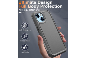 ibelief Designed for iPhone 14 Case, MIL-Grade Drop Tested Phone Case for iPhone 14 6.1'' (Black) ibelief Designed for iPhone 14 Case, MIL-Grade Drop Tested Phone Case for iPhone 14 6.1'' (Black)
