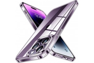 Simtect Ultra Clear for iPhone 14 Pro Case, [Non-Yellowing] [10 FT Military Drop Protection] Slim Fit Yet Protective Shockproof Bumper with Airbag Case for iPhone 14 Pro 6.1 Inch- Crystal Clear