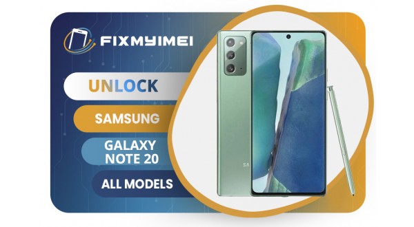 Note 20 NOTE 20 ULTRA 5G ALL MODELS SAMSUNG INSTANT USB CARRIER UNLOCK